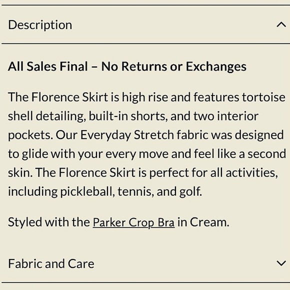 Recess Pickleball Florence Tennis Skort New Golf Stretch Knit Pull On Retro - Picture 7 of 11